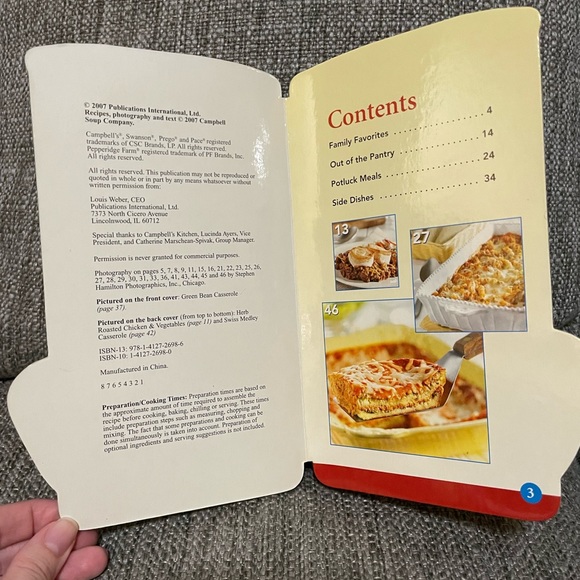 Campbell’s soup casseroles cookbook - Picture 2 of 3